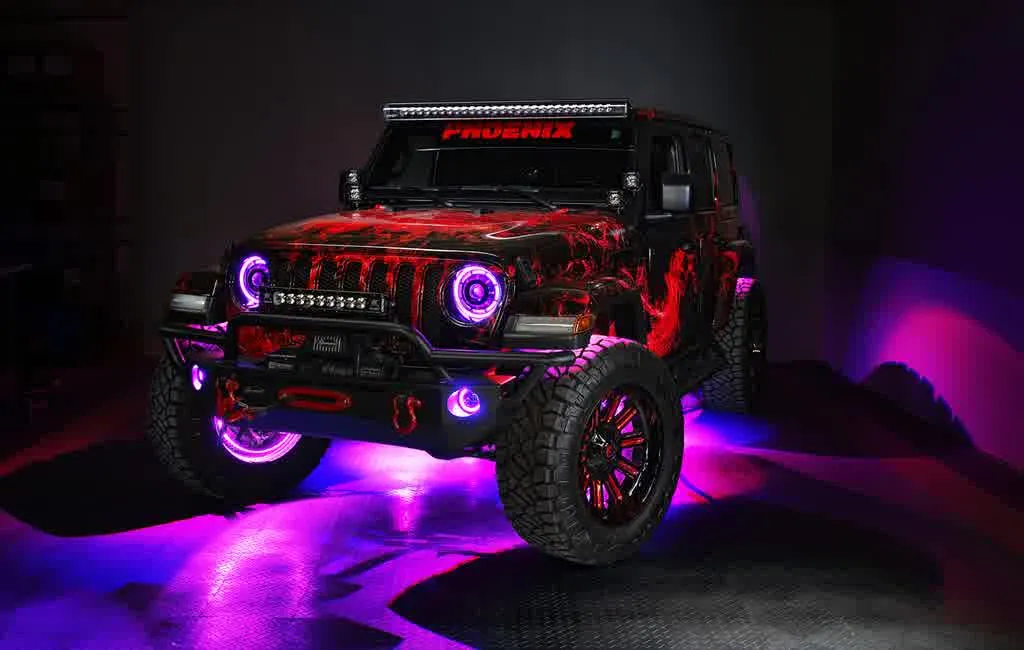 Oracle LED Fog Light Jeep Wrangler JL/ Gladiator JT Sport (18-20) [High Performance 20W] w/ or w/o Halo