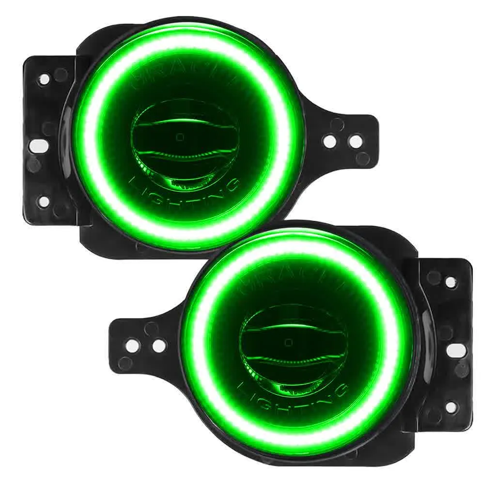 Oracle LED Fog Light Jeep Wrangler JL/ Gladiator JT Sport (18-20) [High Performance 20W] w/ or w/o Halo