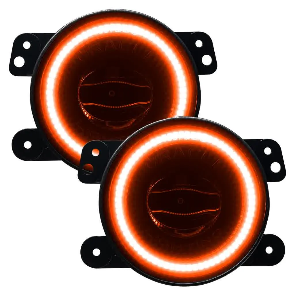 Oracle LED Fog Lights Jeep Wrangler JK/JL & Gladiator JT (07-23) 20W w/ Halo