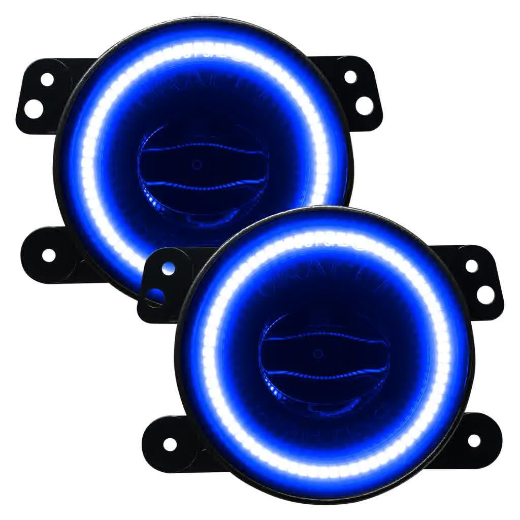 Oracle LED Fog Lights Jeep Wrangler JK/JL & Gladiator JT (07-23) 20W w/ Halo