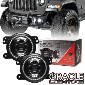 ORACLE Lighting Jeep Wrangler JK/JL & Gladiator JT High Performance 20W LED Fog Lights - Dynamic ColorSHIFT