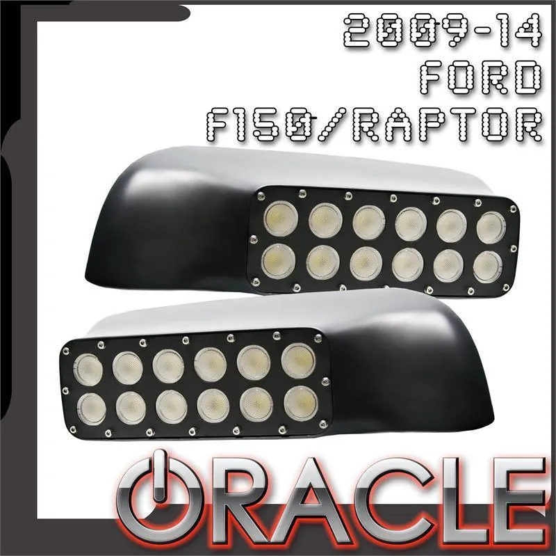 Oracle Lighting LED Off-Road Side Mirrors - 2009-2014 F150/Raptor