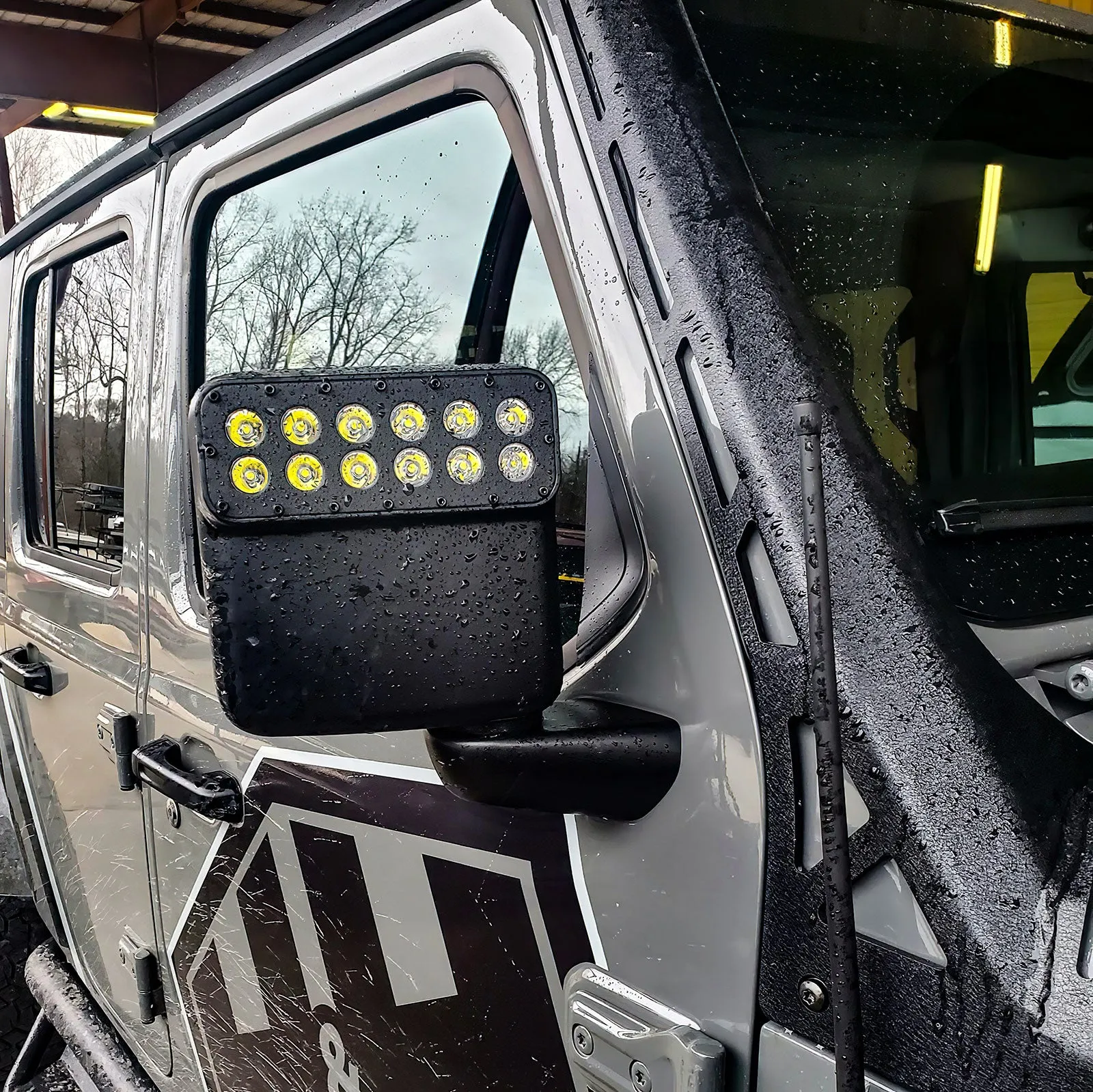 ORACLE Lighting LED Off-Road Side Mirrors for Jeep Wrangler JL / Gladiator JT