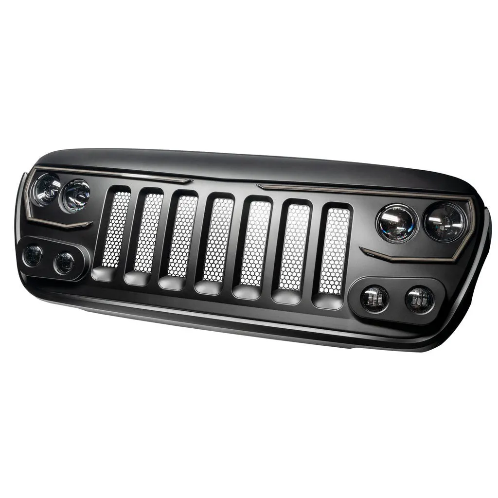 ORACLE Lighting VECTOR Pro-Series Full LED Grill for Jeep Wrangler JL/ Gladiator JT