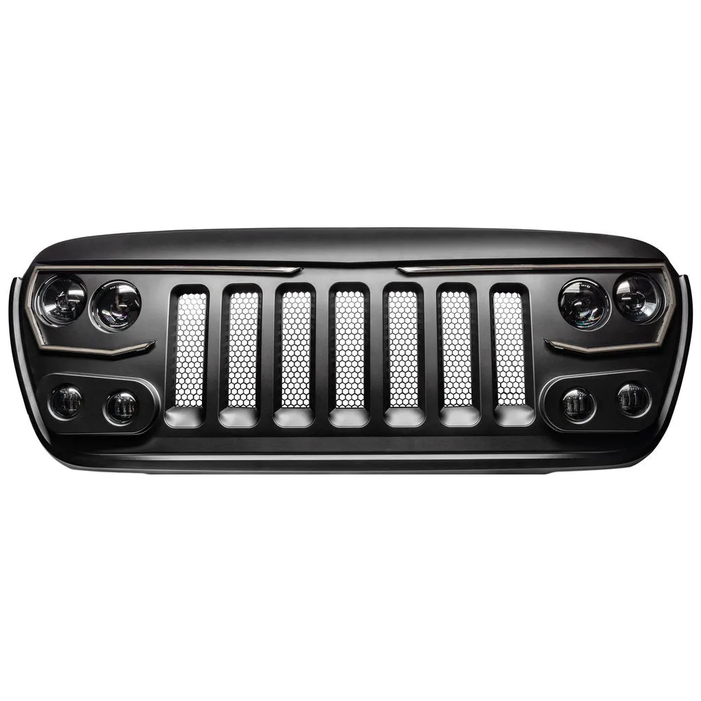 ORACLE Lighting VECTOR Pro-Series Full LED Grill for Jeep Wrangler JL/ Gladiator JT