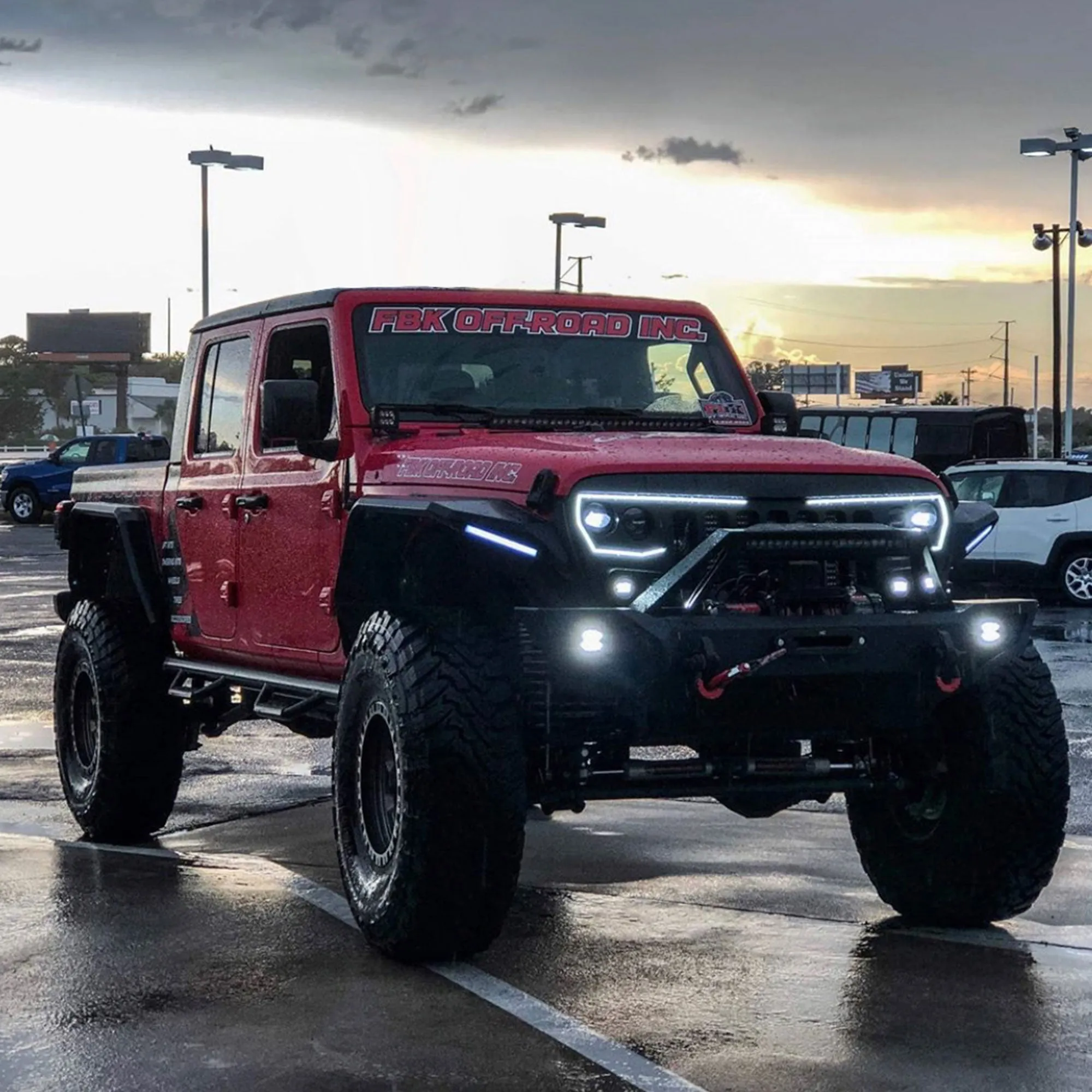 ORACLE Lighting VECTOR Pro-Series Full LED Grill for Jeep Wrangler JL/ Gladiator JT