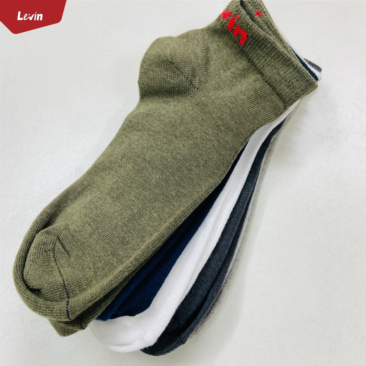 Pack of 5 Mens Ankle Length Sneakers Socks