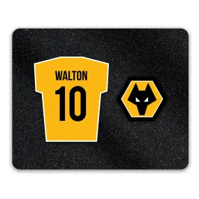 Personalised Wolverhampton Wanderers FC Mouse Mat