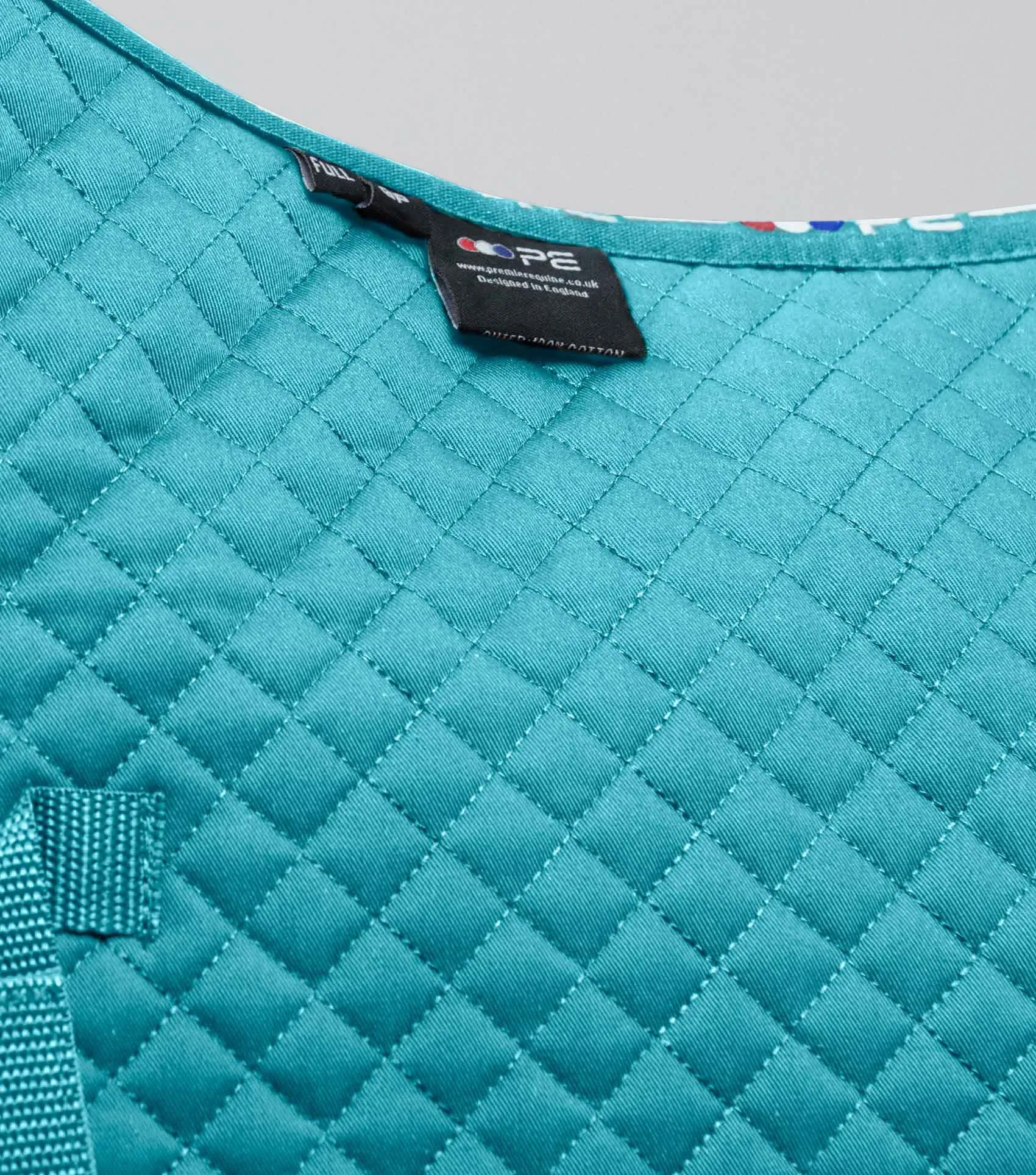 Pony Plain Cotton GP/Jump Square Turquoise