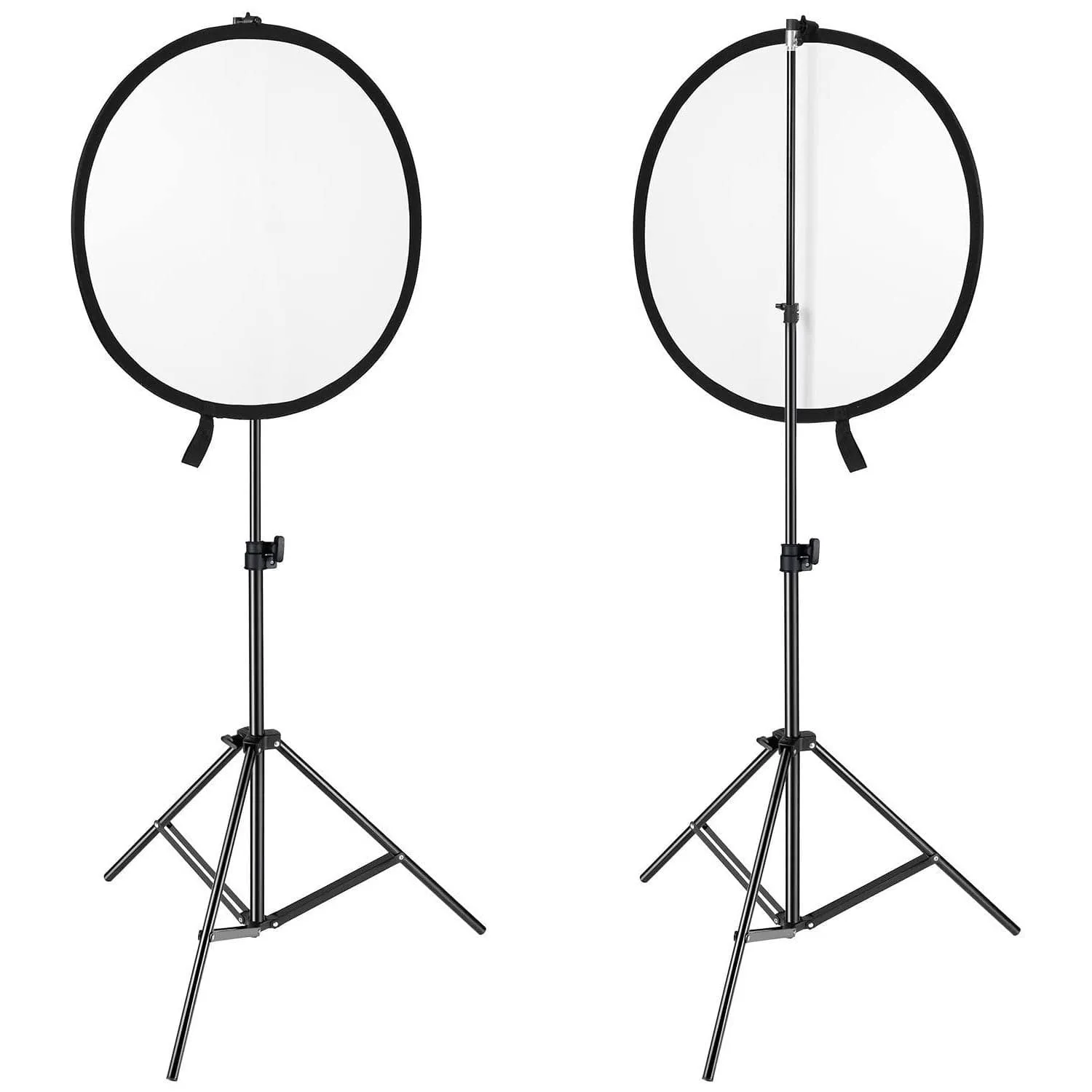 Portable Studio Collapsible Background and Reflector Disc Clip Holder