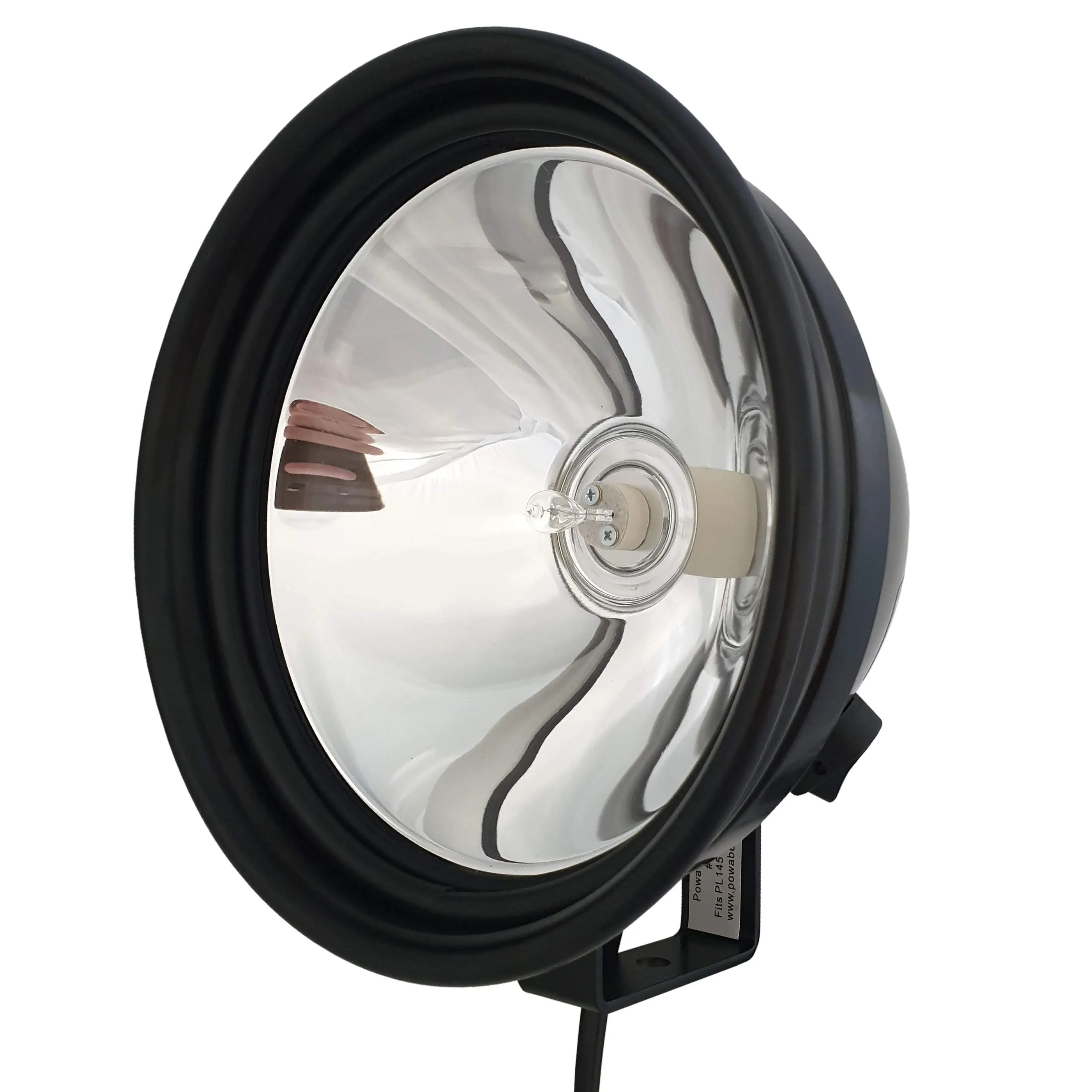 Powa Beam 175mm 7inch QH 12v 100w Spotlight With Roof Bracket