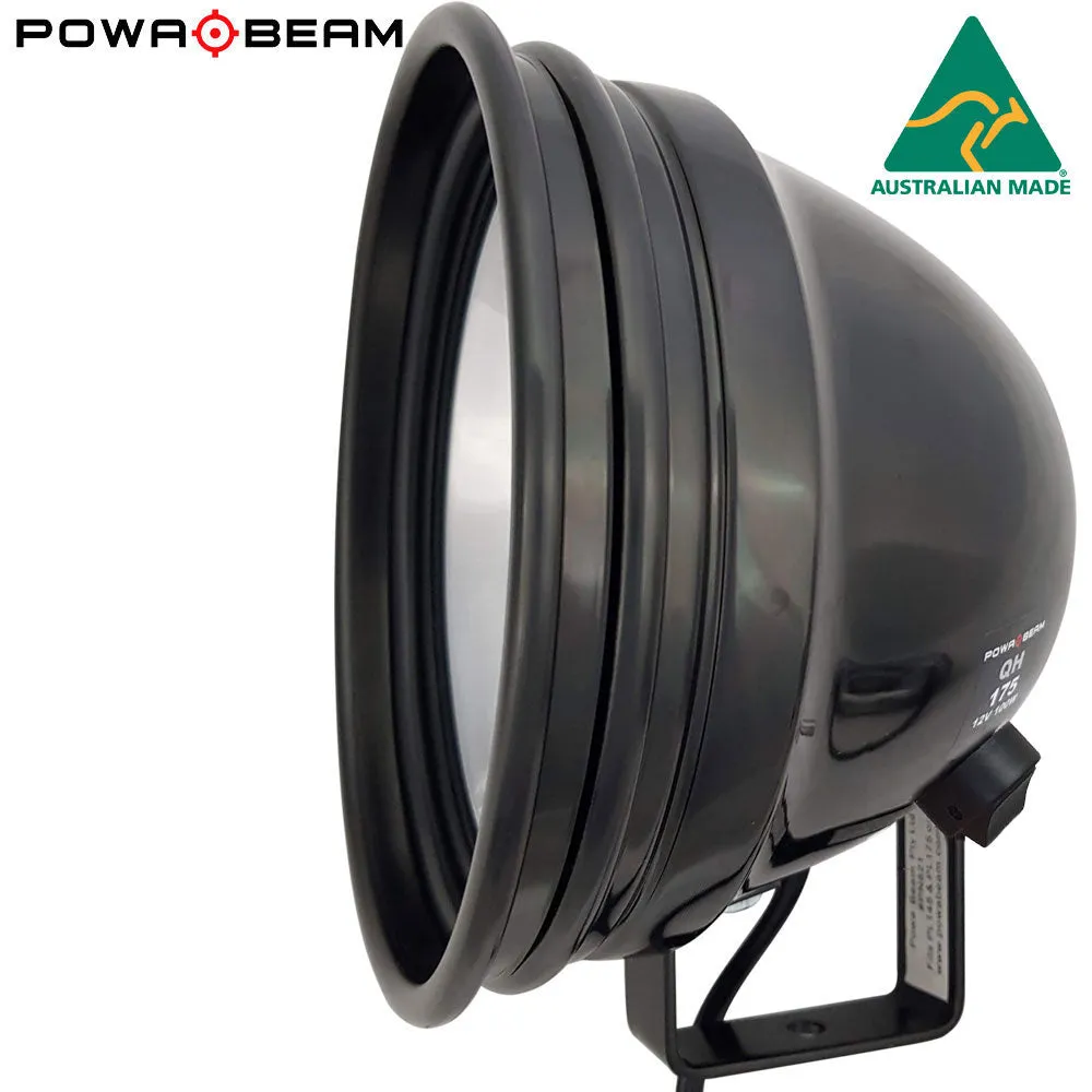 Powa Beam 175mm 7inch QH 12v 100w Spotlight With Roof Bracket