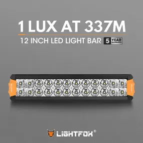 Rigel Series 12inch Osram LED Light Bar 1Lux @ 337m 8,320 Lumens