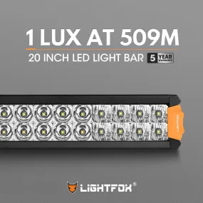 Rigel Series 20inch Osram LED Light Bar 1Lux @ 509m 15,096 Lumens