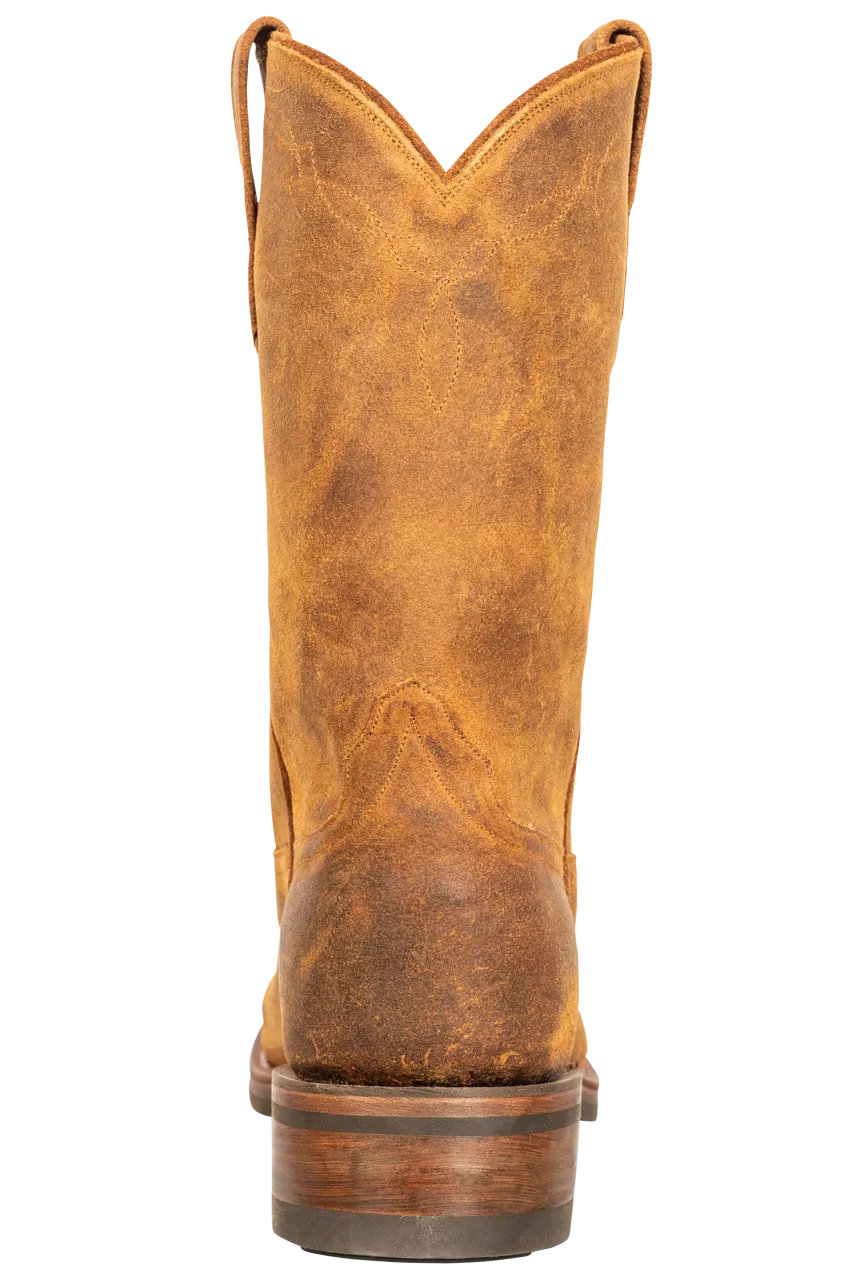 Rios of Mercedes Men's Kudu Antelope Cowboy Boots - Buckwheat