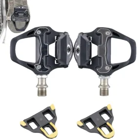 Self-locking Bike Pedals SPD-SL Road Bike Pedal Bicycle Platform Flat Ultra-Light Clipless Pedal With Anti-skid Nail For Cycling