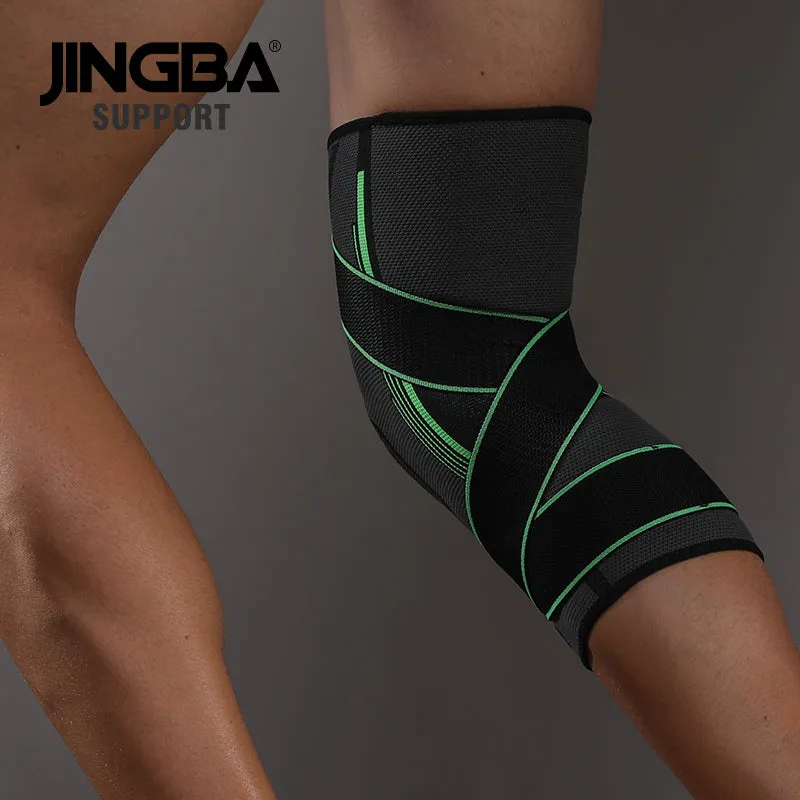 Sports Knee Pads - Adjustable Belt, Power Lifting Support