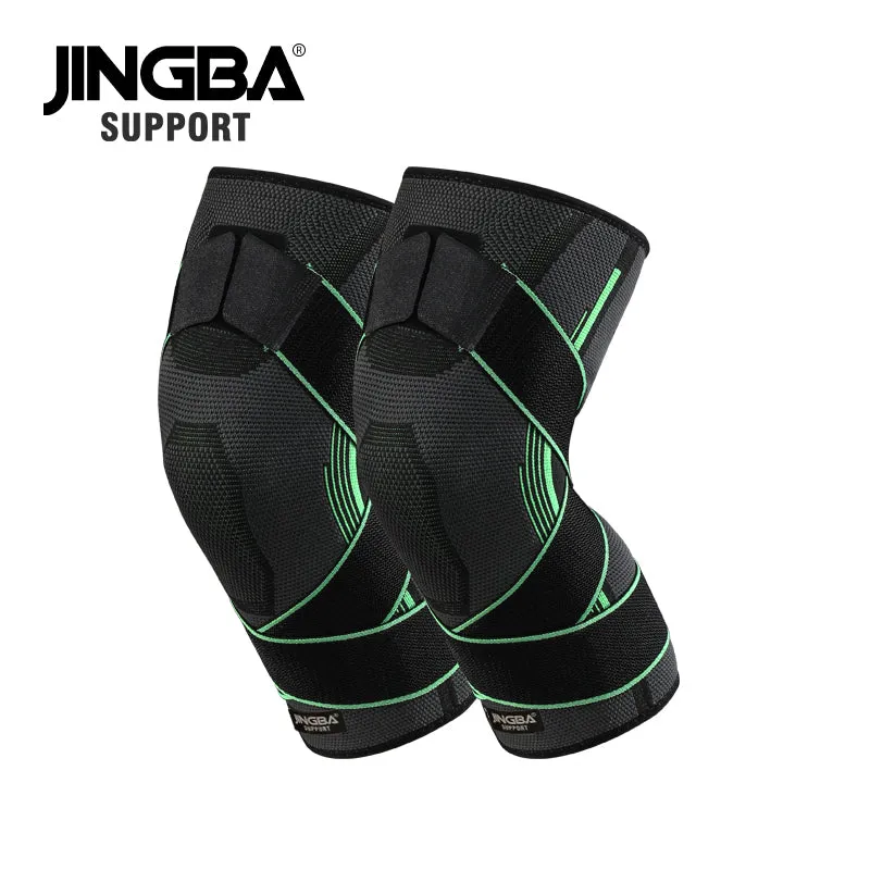 Sports Knee Pads - Adjustable Belt, Power Lifting Support