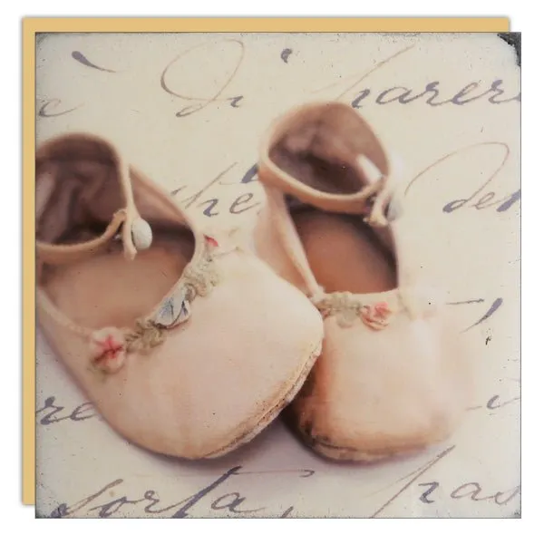 Stationery - Lost & Found Card - Baby Shoes