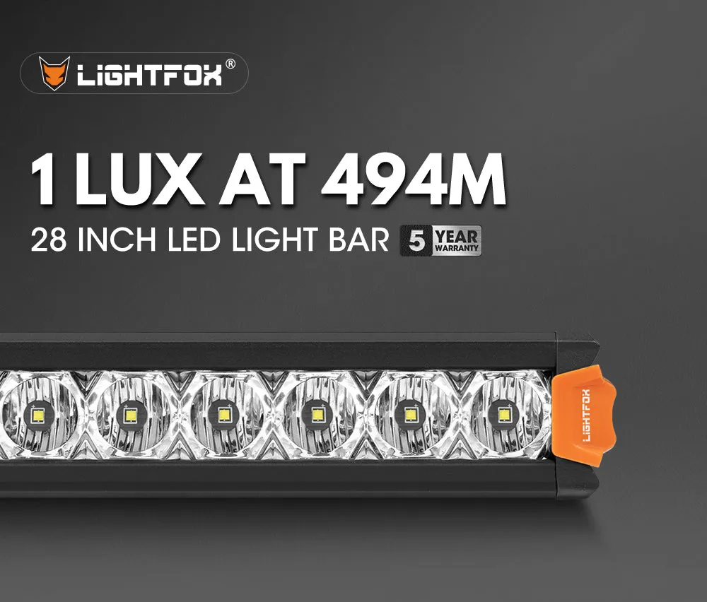 Vega Series 28inch Osram LED Light Bar 1Lux @ 494m 17,612 Lumens