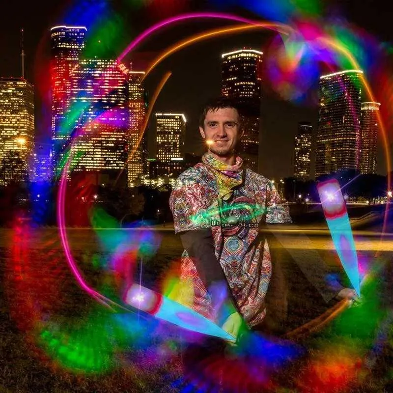 Vortex Poi with UltraKnobs