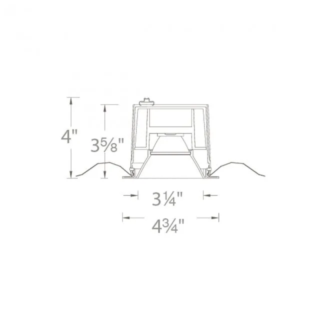 WAC R3BRD Ocularc 3.0 3" Round LED Open Reflector Trim, 40° Visual Cutoff