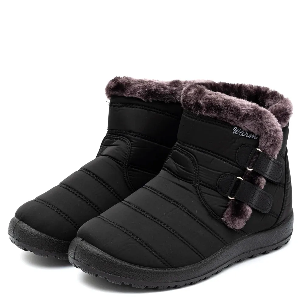 Winter Women Boots Waterproof Snow Boots For Winter Shoes Women Casual Lightweight Ankle Boots Warm Fur Winter Boots Botas Mujer